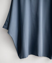 接触冷感 とろみビッグシルエットドルマン半袖シャツ 15365