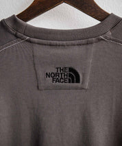 日本未展開モデル THE NORTH FACE ザ・ノースフェイス WHITE LABEL ホワイトレーベル MINI BOX STITCH SWEATSHIRTS オーバーサイズミニボックスロゴ刺繍ステッチスウェット 15064