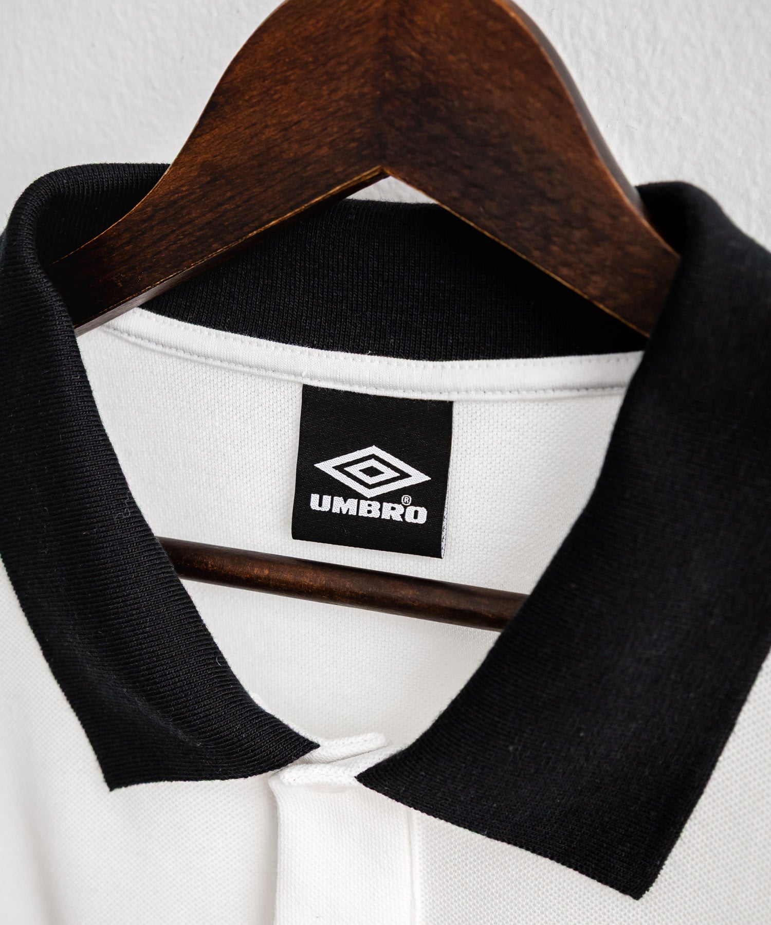 UMBRO アンブロ 別注コラボ オーバーサイズ鹿の子ワンポイントロゴ刺繍半袖ポロシャツ