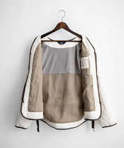 新色追加 KRIFF MAYER クリフメイヤー スーベニア刺繍ノーカラーキルトジャケット 2415104 14081