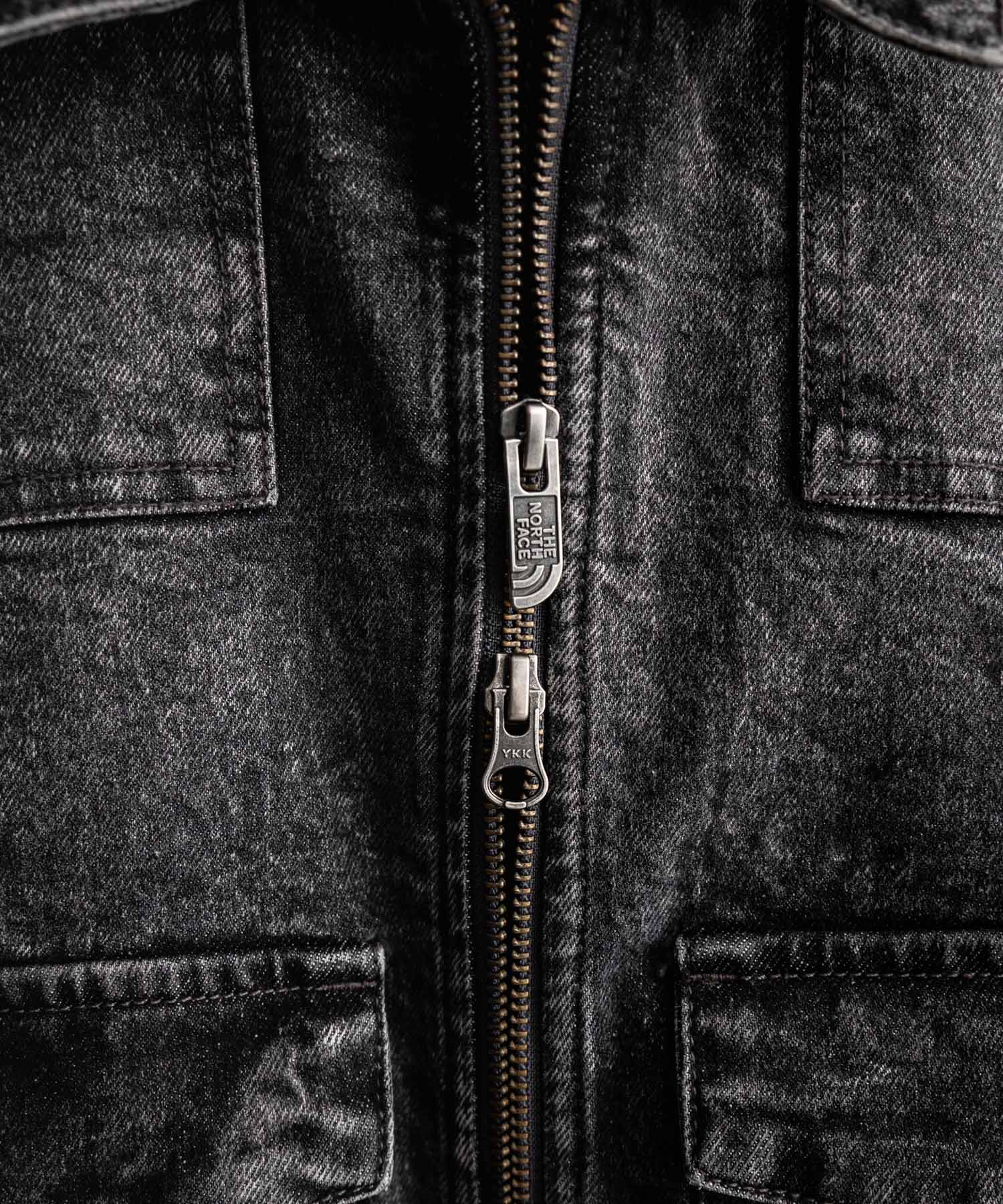 日本未展開モデル WHITE LABEL THE NORTH FACE DENIM TRUCKER JACKET