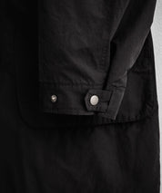 Audience オーディエンス 綿ナイロン高密度ポプリン M-90ロング丈スタンドネックモッズコート AUD7355 15252