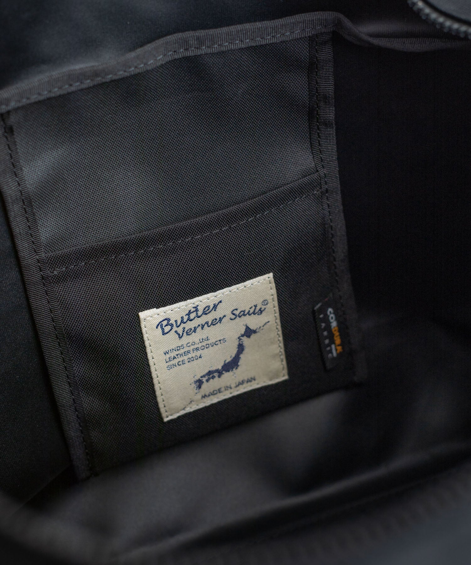 Butler Verner Sails バトラーバーナーセイルズ 日本製 国産 コーデュラドライビングショルダー JA-2086 7576