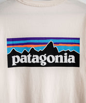 Patagonia パタゴニア MS P 6 LOGO T SHIRT オーガニックコットンバックプリントP-6ロゴ半袖Tシャツ 16144