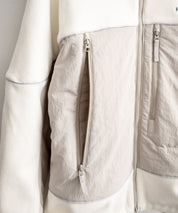 韓国店舗限定商品 THE NORTH FACE ザ・ノースフェイス M’S CRETA JACKET オーバーサイズロゴ刺繍ポーラテックラグランフリースジャケット 15457