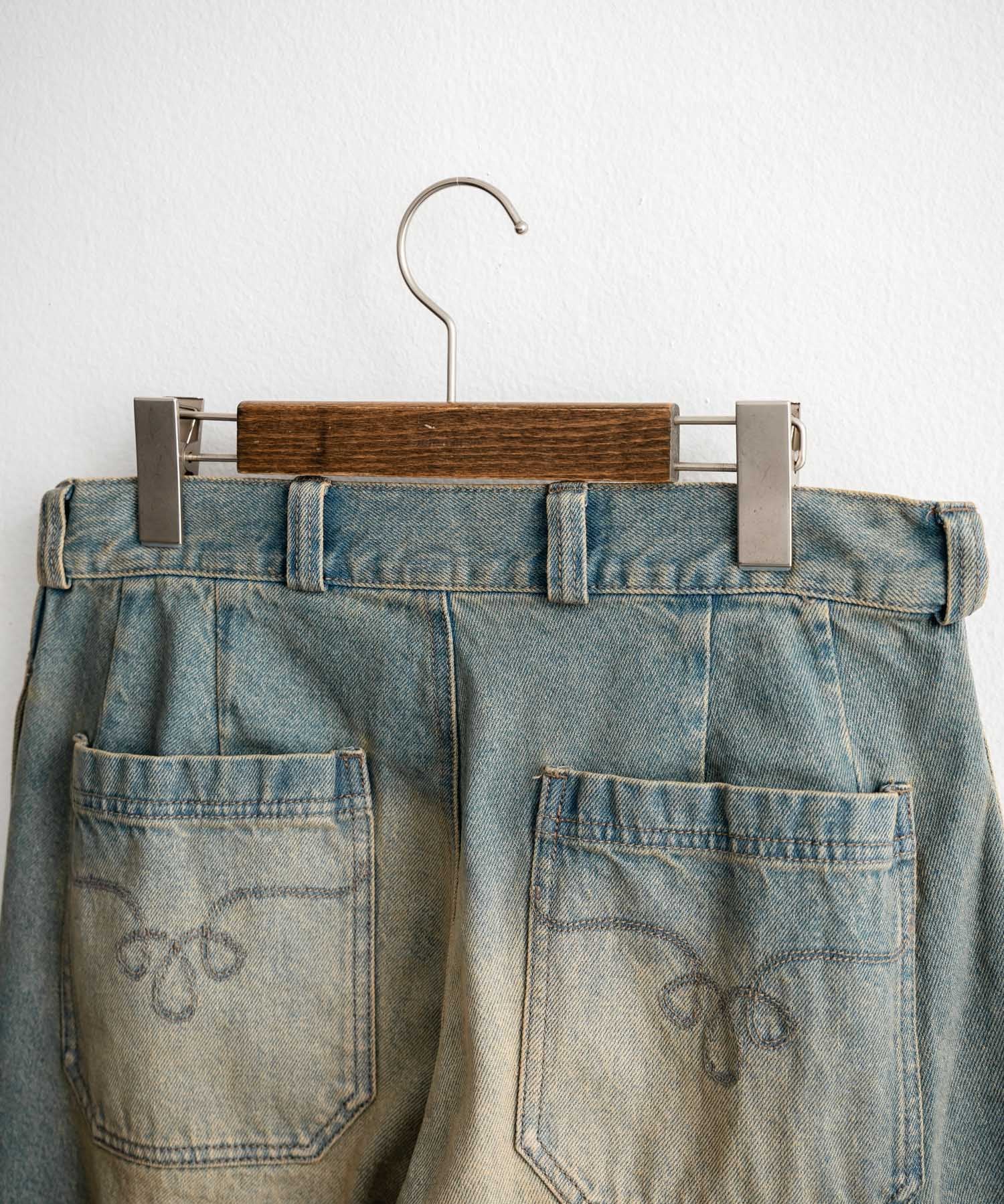 KRIFF MAYER クリフメイヤー ワイドデニムウエスタンパンツ 2534005 15604