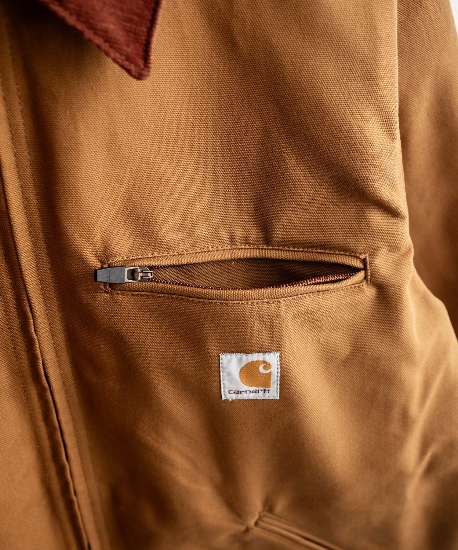 Carhartt カーハート DUCK DETROIT JACKET BLANKET LINED オーバーサイズ襟コーデュロイデトロイトジャケット 15386