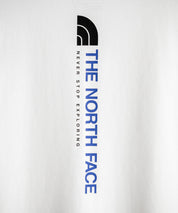 THE NORTH FACE ザ・ノースフェイス M VERTICAL REGULAR SHORT バックプリント半袖Tシャツ 15822