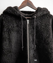 HUF ハフ CORSO HEAVYWEIGHT F/Z HOODIE オーバーサイズヘビーウェイトダブルジップボアフリースパーカー 15018