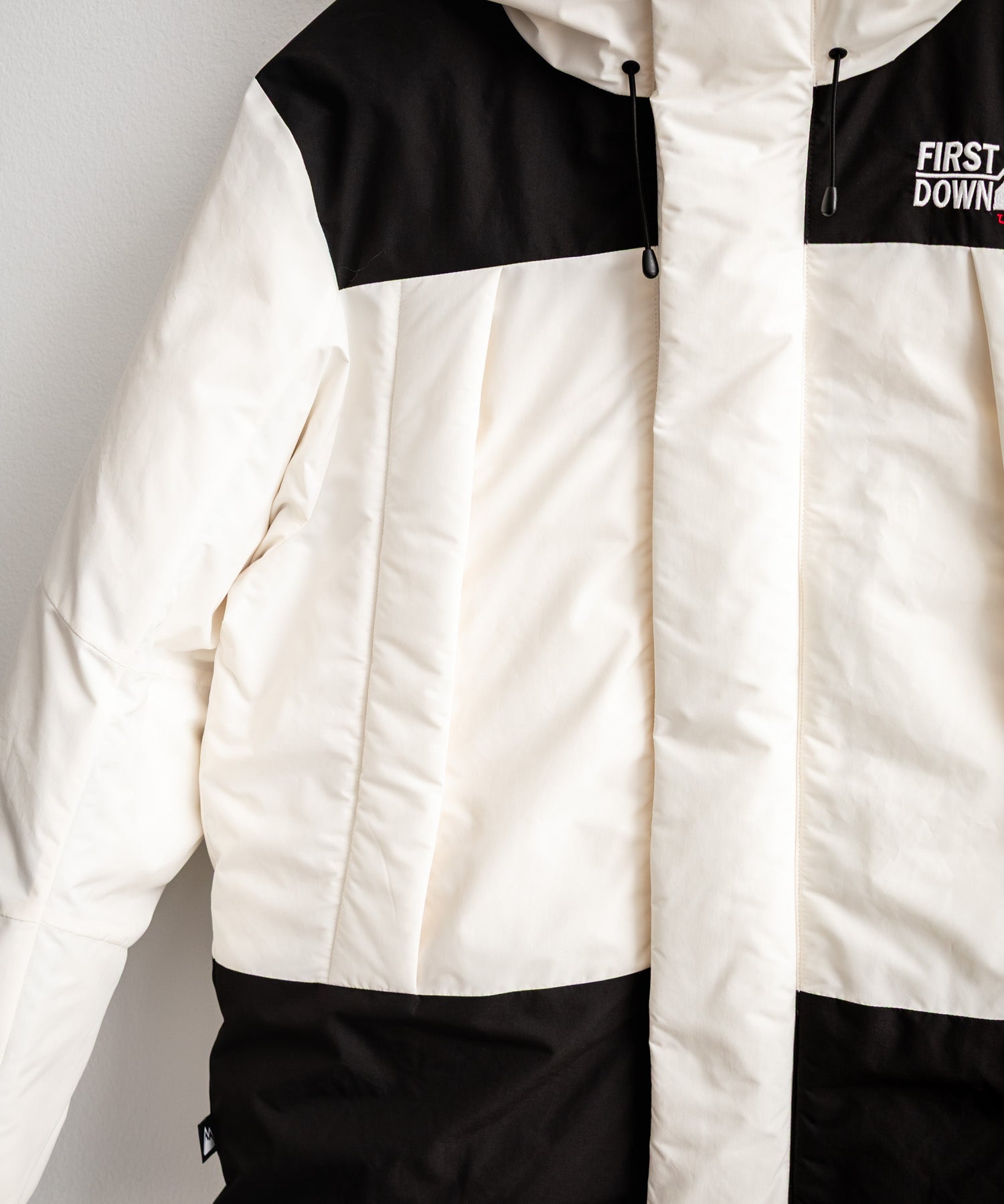 FIRST DOWN ファーストダウン WRAP DOWN PARKA DICROS MAURI フード付きラップダウンジャケット F942010 14980