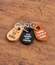 Butler Verner Sails 日本製 COWタグ レザーキーチャーム 12765