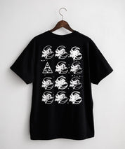 HUF ハフ オーバーサイズアソートプリント半袖Tシャツ 15626