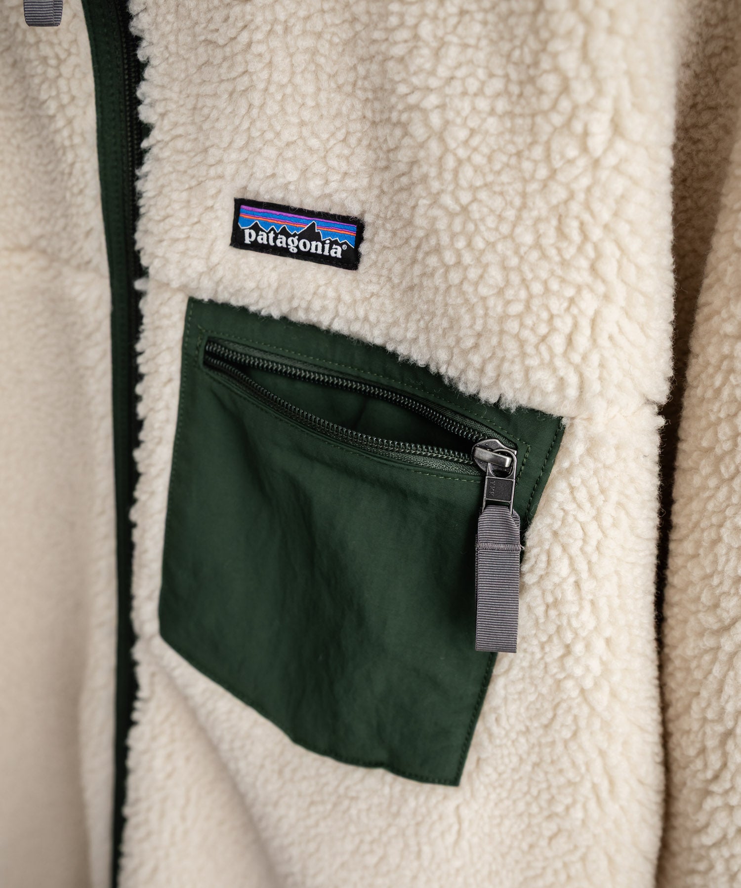 Patagonia パタゴニア M S CLASSIC RETRO X JKT スタンドネックフリースジャケット/ボアジャケット 16386