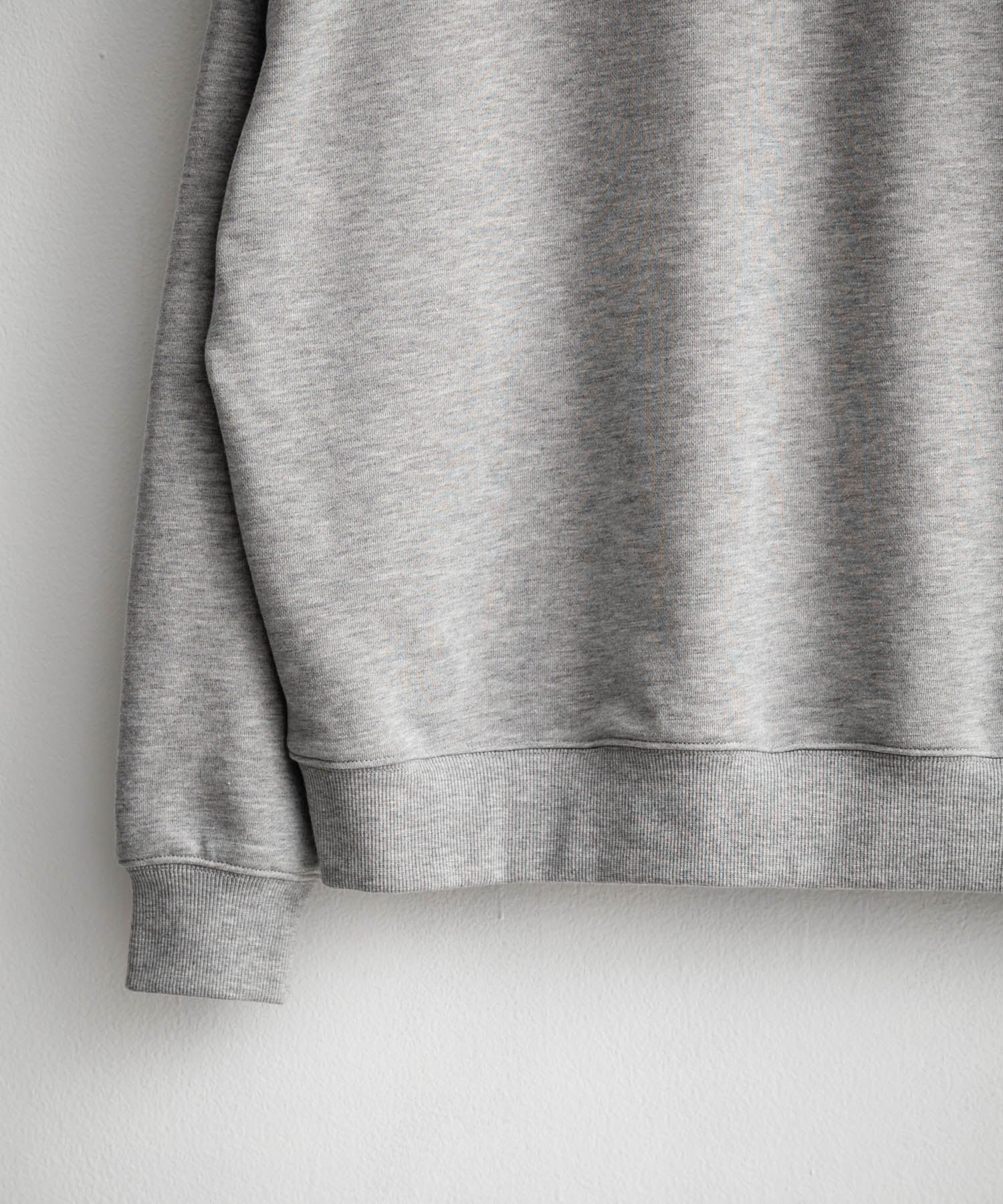 オーバーサイズ 裏毛ヘンリーネック長袖スウェット 15436 【セットアップ可能】