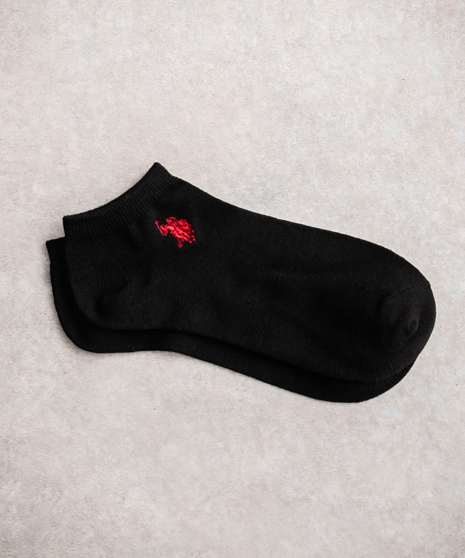 U.S. POLO ASSN. ユーエスポロアッスン ワンポイントロゴ刺繍3足アソートアンクル/くるぶし丈ソックス 15067