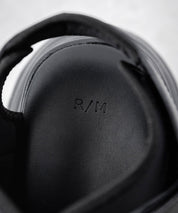 9cmボリュームハイソール PUレザー厚底ストラップサンダル 15438