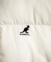 KANGOL カンゴール 別注コラボ オーバーサイズワンポイントロゴ刺繍ファイバーダウン中綿ジャケット 14632