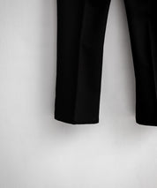 TRストレッチ センタープレス ブーツカットフレアスラックスパンツ 美シルエット 9636