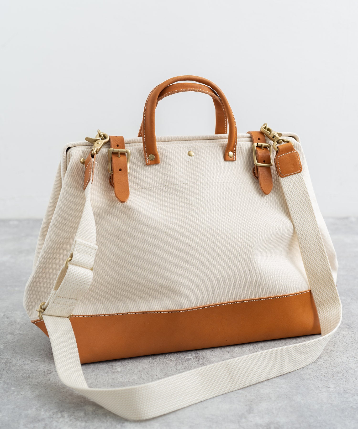 Butler Verner Sails バトラーバーナーセイルズ 日本製 国産 口金ワークボストン JA-0997-2 2269