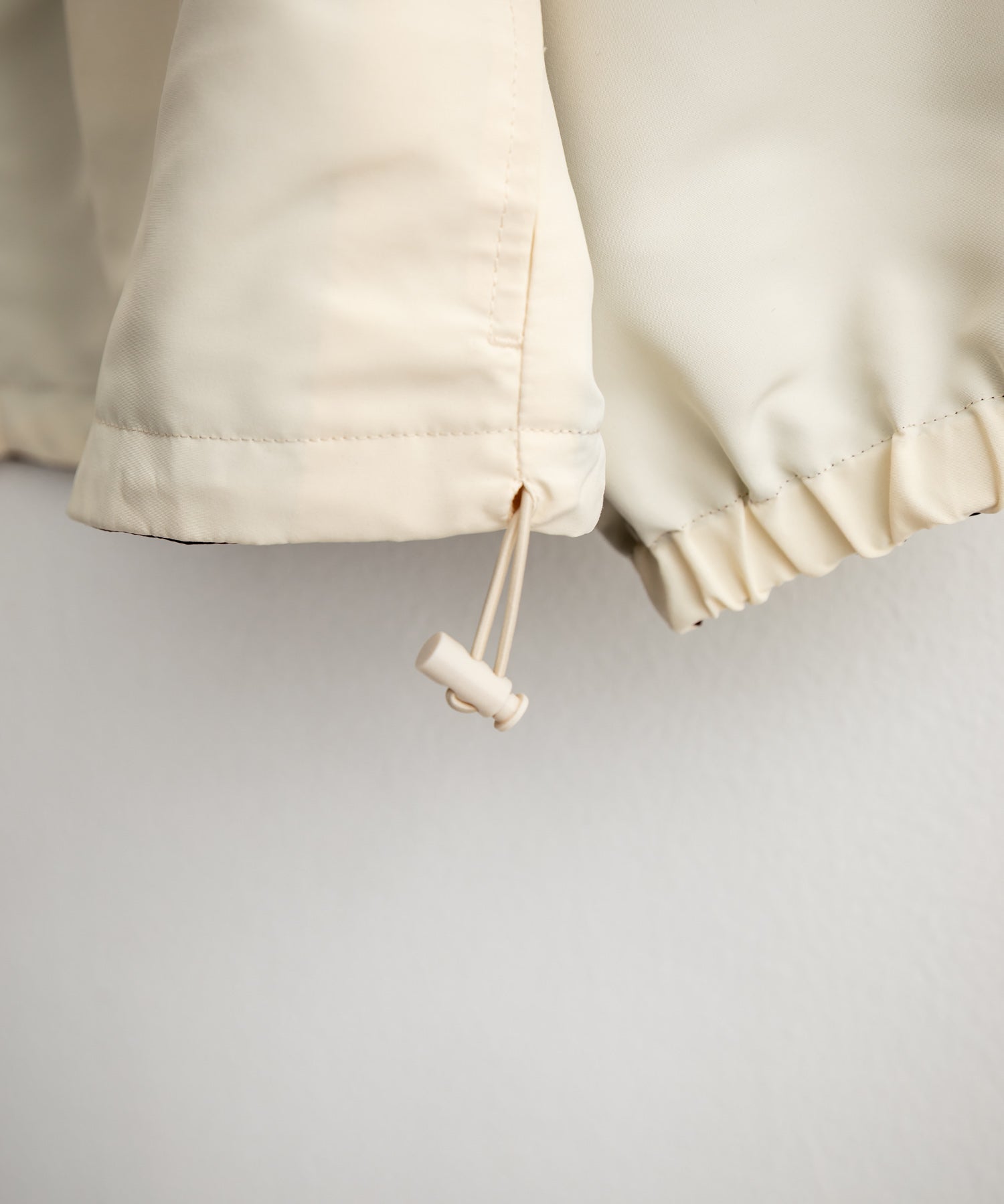 2WAYリバーシブル 両A面オーバーサイズワンポイントロゴ刺繍スタンドネックショートブルゾン 15477