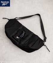 Reebok ドローストリングロゴ刺繍2WAYショルダートートナイロンバッグ 14842