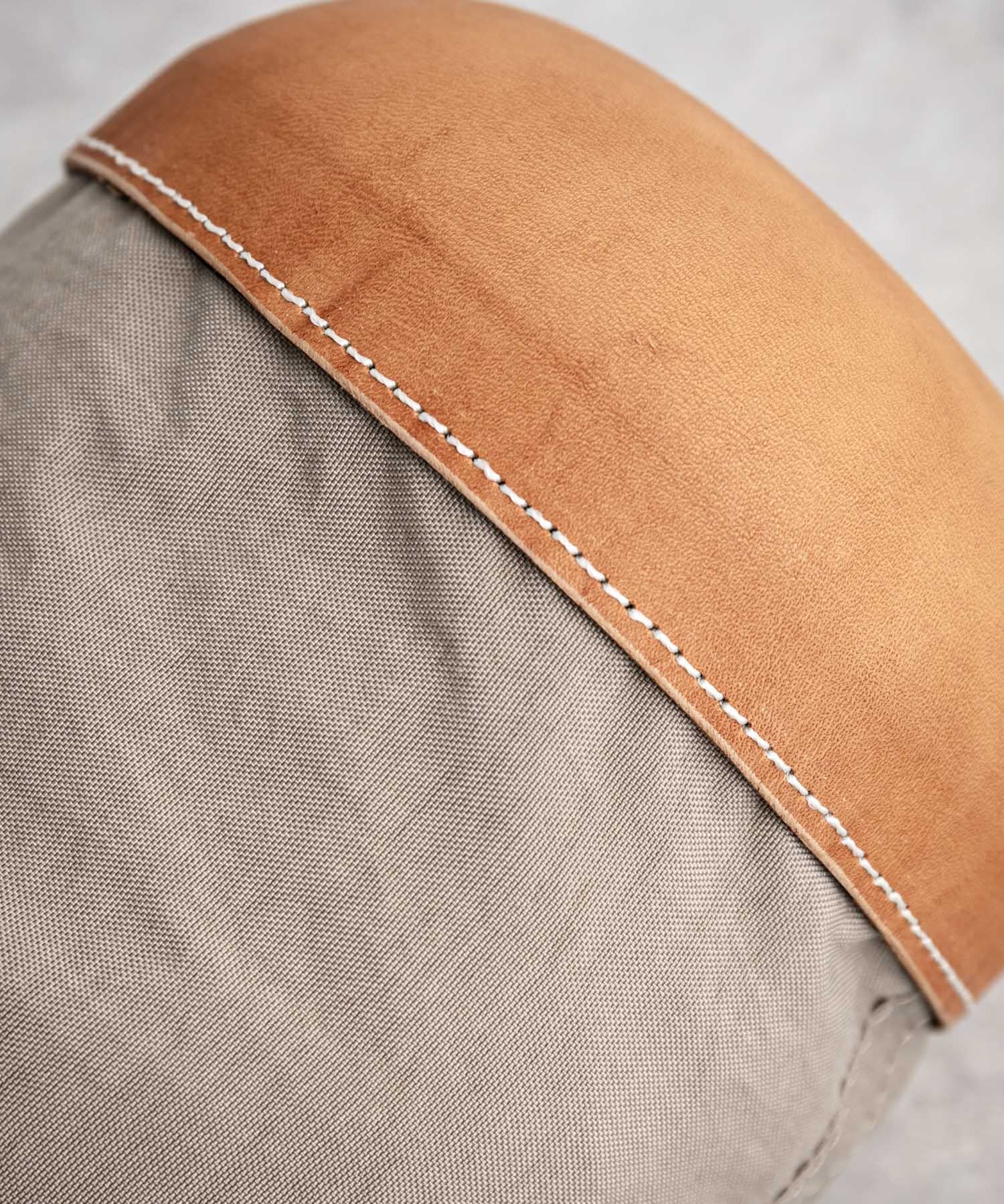 Butler Verner Sails バトラーバーナーセイルズ 日本製/国産 モールドレザー×シワ加工ナイロン巾着ショルダー JA-2865 13793