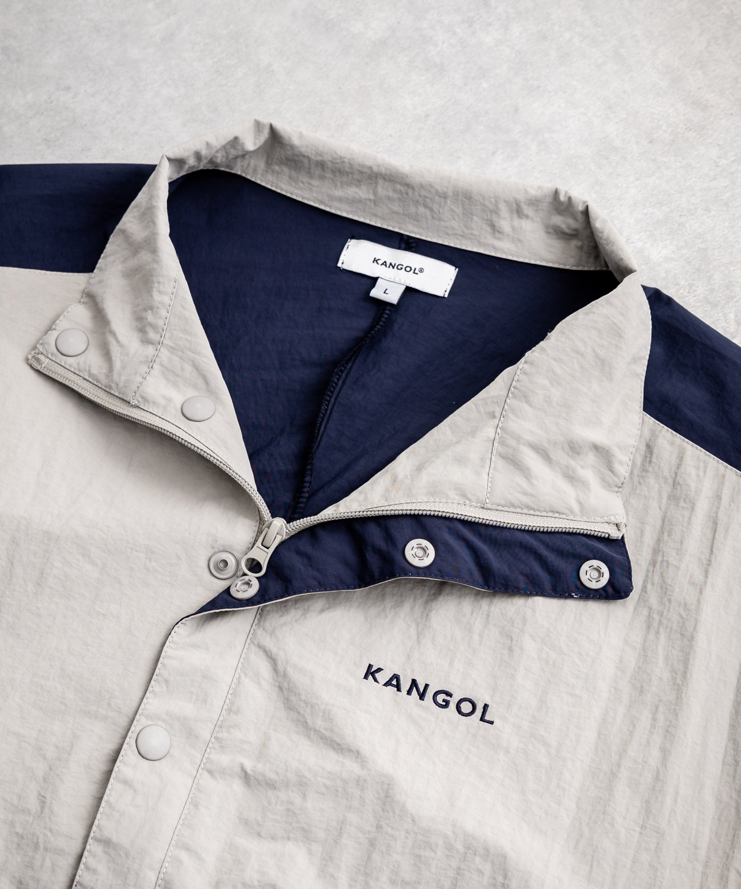 KANGOL カンゴール 別注コラボ オーバーサイズアノラックジャケット