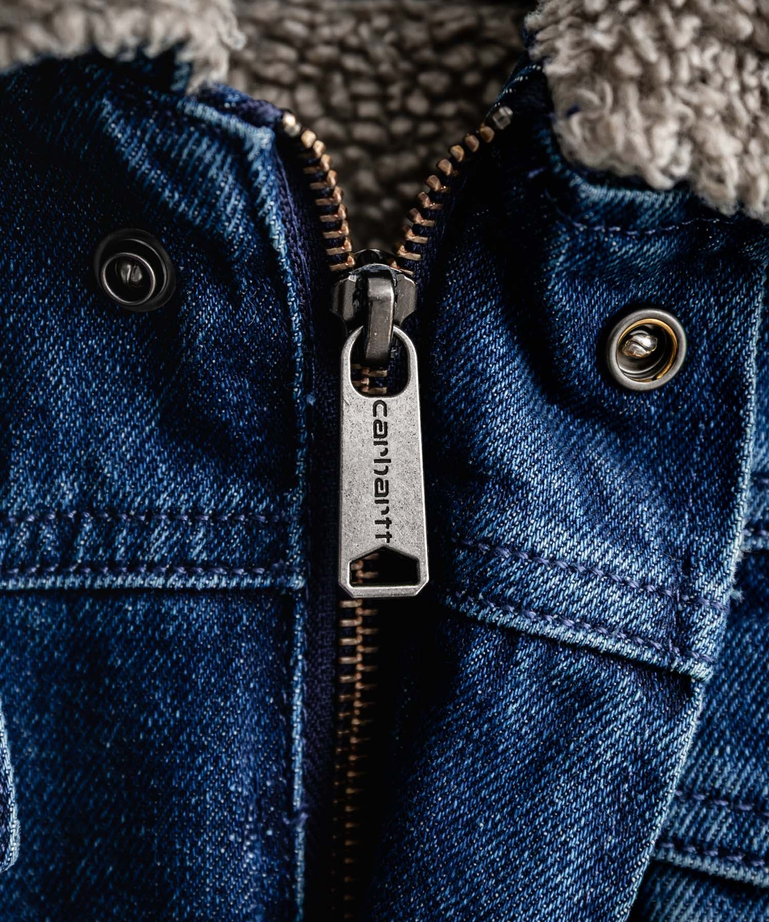 Carhartt カーハート Denim Berwick Jacket 裏ボアデニムジャケット/Gジャン 16541