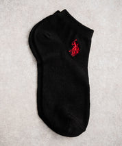 U.S. POLO ASSN. ユーエスポロアッスン ワンポイントロゴ刺繍3足アソートアンクル/くるぶし丈ソックス 15070