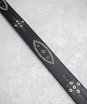 Dickies ディッキーズ サイズ調整可能 35mm PUレザースクエアバックルスタッズベルト 16244