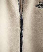 日本未展開モデル THE NORTH FACE ザ・ノースフェイス WHITE LABEL ホワイトレーベル VIVO FLEECE JACKET ロゴ刺繍シープボアフリースジャケット 15554