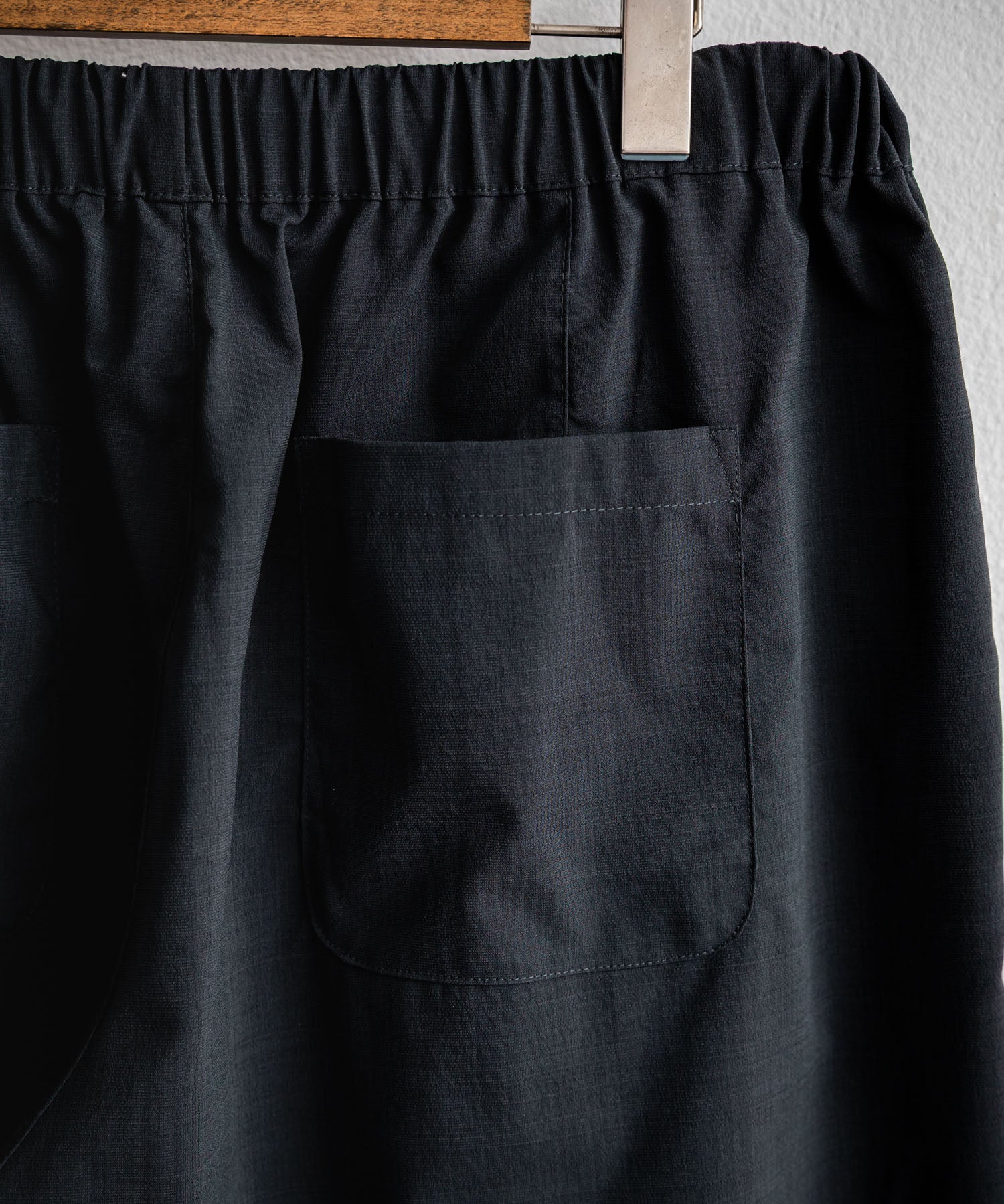 新色追加 接触冷感多機能素材リネンライク ワイドバルーンイージーパンツ 15481