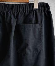 新色追加 接触冷感多機能素材リネンライク ワイドバルーンイージーパンツ 15481