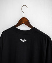 UMBRO アンブロ 別注コラボ オーバーサイズワンポイントロゴ刺繍クルーネック半袖Tシャツ