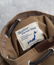 Butler Verner Sails バトラーバーナーセイルズ 日本製 国産 モールドレザー巾着ショルダー JA-2141 11034