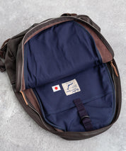 Butler Verner Sails バトラーバーナーセイルズ 日本製国産ヌメ革シュリンクレザーリュック JA-1992 7015