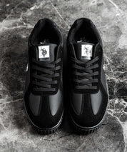 新色追加 U.S. POLO ASSN. ユーエスポロアッスン 厚底ボリュームソールコンビネーションレースアップスニーカー 14137