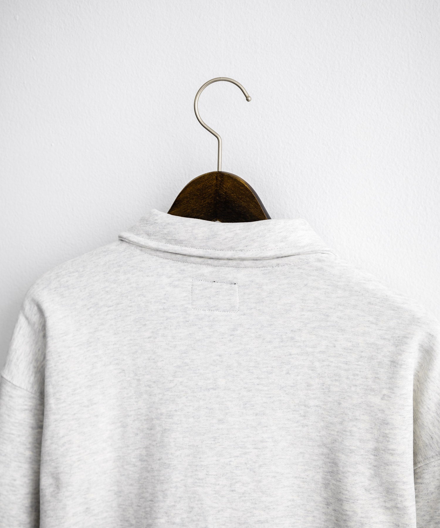 HUF ハフ SLATE QUARTER ZIP FLEECE オーバーサイズロゴ刺繍ハーフジップトレーナー