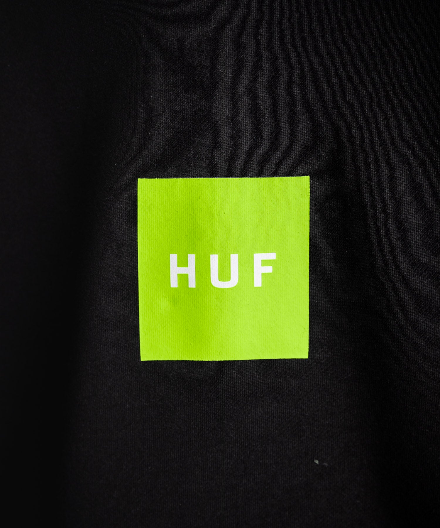 HUF ハフ SET BOX HOODIE オーバーサイズ裏起毛ロゴプルオーバーパーカー