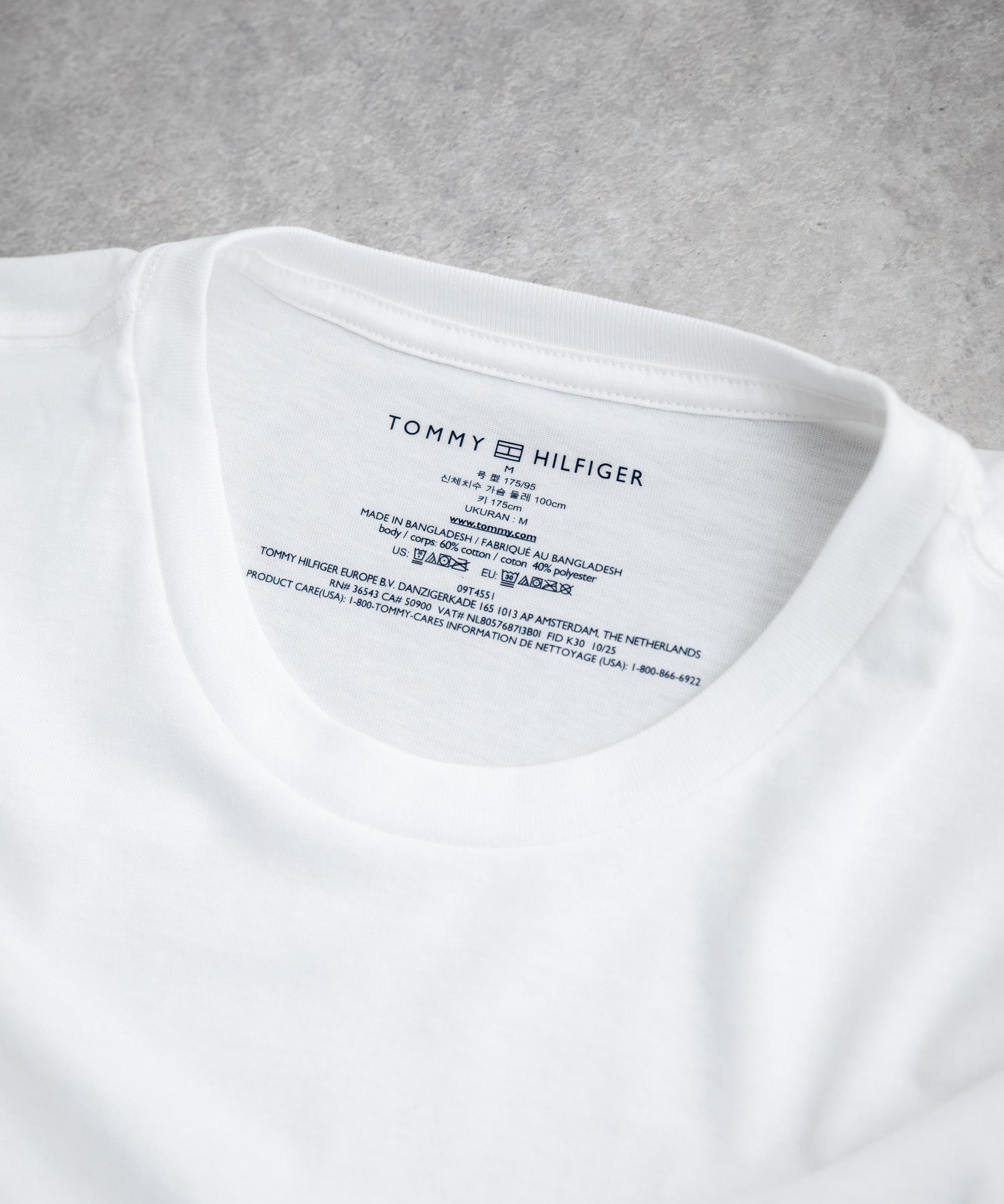TOMMY HILFIGER アーチロゴプリント半袖Tシャツ 16156