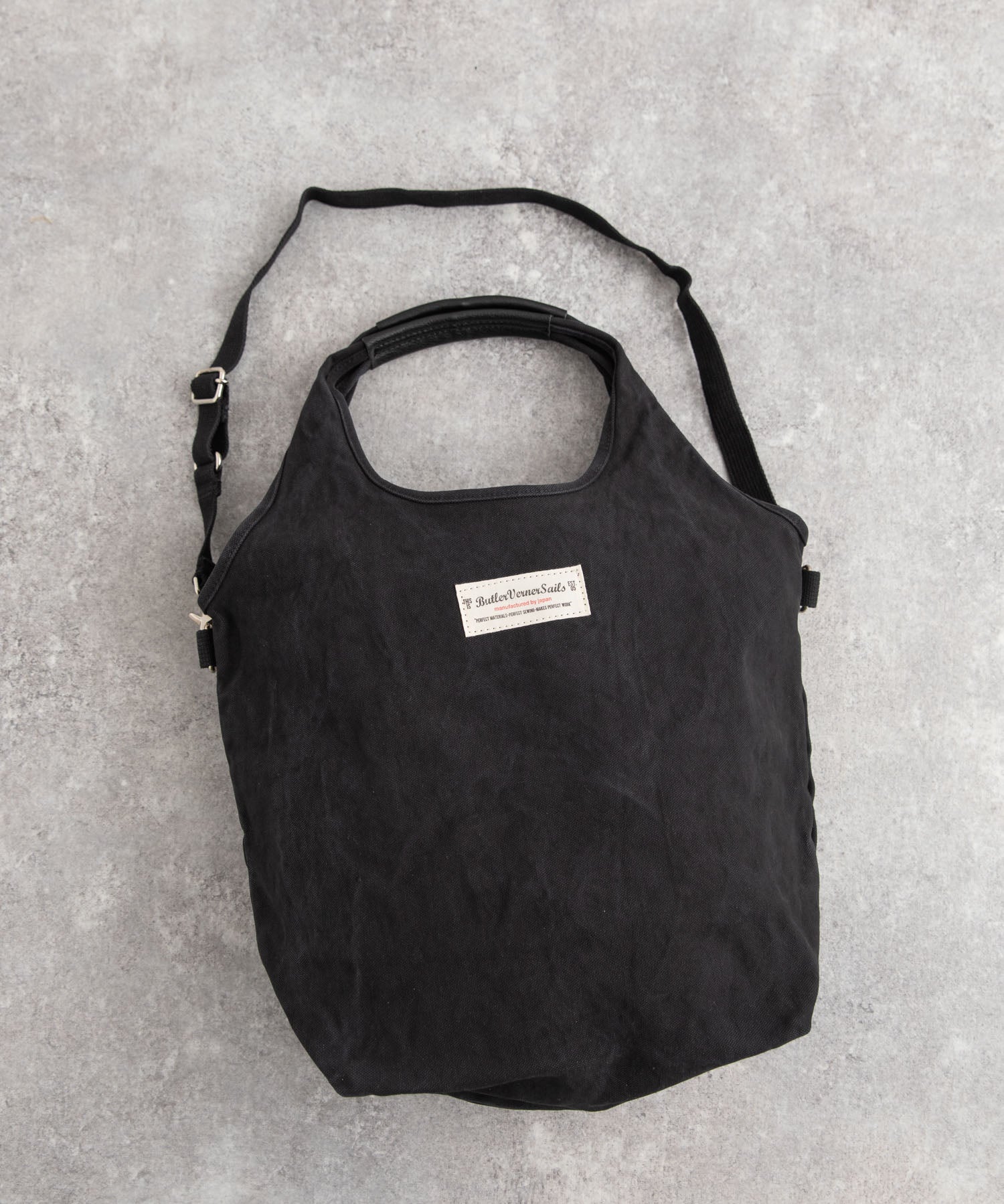 Butler Verner Sails バトラーバーナーセイルズ 日本製 国産反応染め2WAYショルダーバッグ JA-1473-3 6042