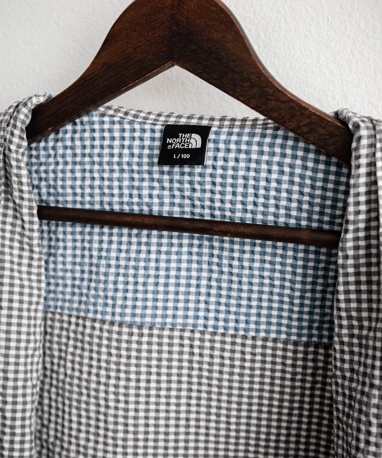 THE NORTH FACE ザ・ノースフェイス M'S TRAVELER CHECK S/S SHIRTS ワンポイントロゴ刺繍ギンガムチェック柄半袖シャツ 16021