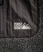 FIRST DOWN ファーストダウン BOA FLEECE JKT ロゴ刺繍タンブリングボアフリースジャケット F942021 14981