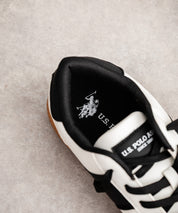 U.S.POLO ASSN. ユーエスポロアッスン ワンポイントロゴ厚底クラシックローカットスニーカー 14932