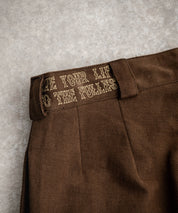 KRIFF MAYER クリフメイヤー メモリアルグラフィックプリントレタリング2タックワークパンツ 2515112 14829