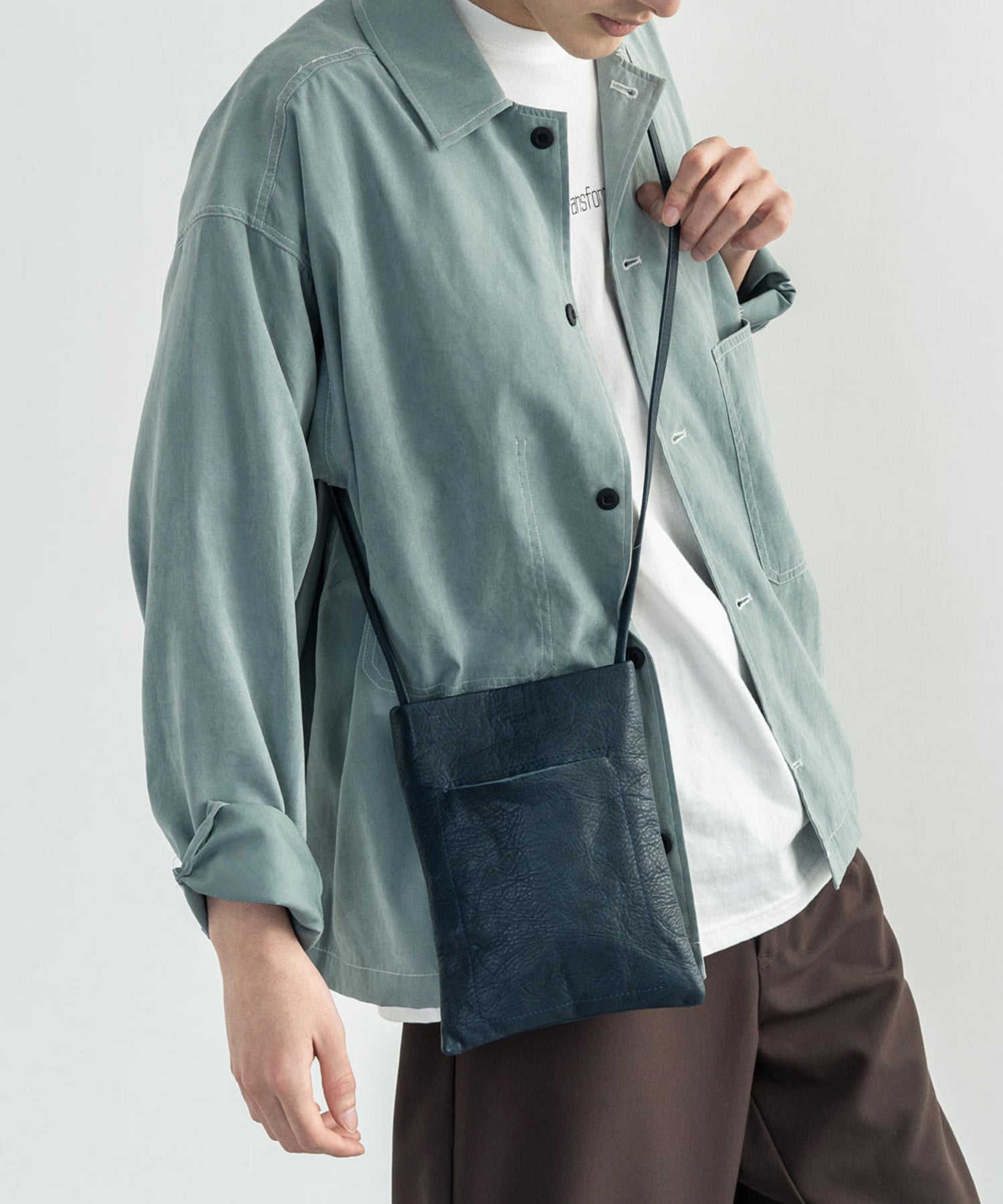 Butler Verner Sails バトラーバーナーセイルズ 日本製 国産 隠しマグネット馬革シンプルショルダー JA-2522 9968