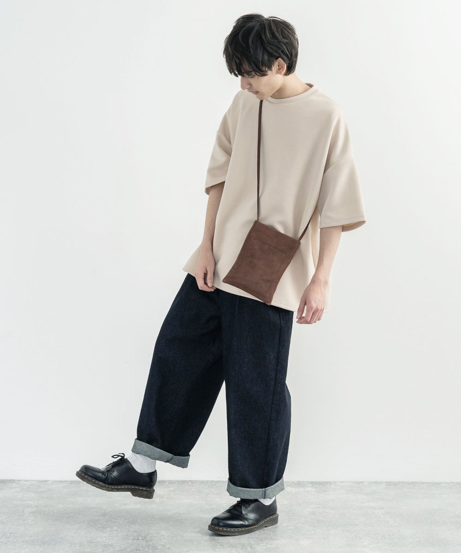 Butler Verner Sails バトラーバーナーセイルズ 日本製 国産 隠しマグネット馬革シンプルショルダー JA-2522 9968