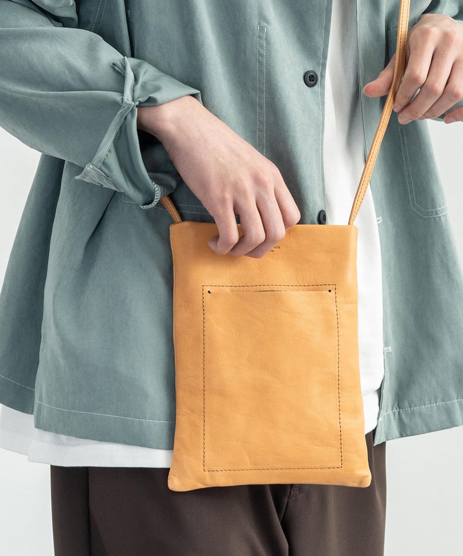 Butler Verner Sails バトラーバーナーセイルズ 日本製 国産 隠しマグネット馬革シンプルショルダー JA-2522 9968