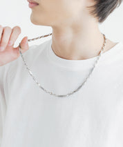 ステンレスデザインチェーンネックレス 11631