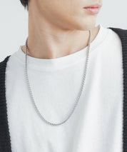 ステンレスデザインチェーンネックレス 11631